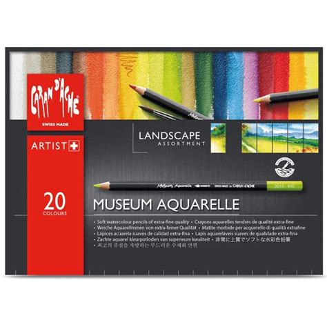 Caran D Ache Museum Aquarelle A Set Of Colored Pencils 20 Z S E Generation