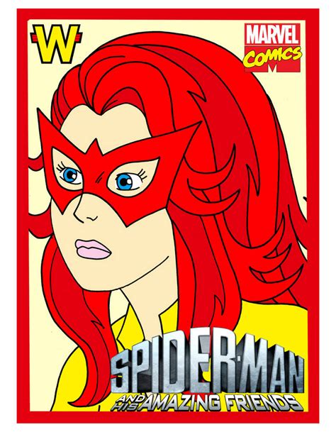 Firestar from Spiderman and His Amazing Friends by donandron on DeviantArt