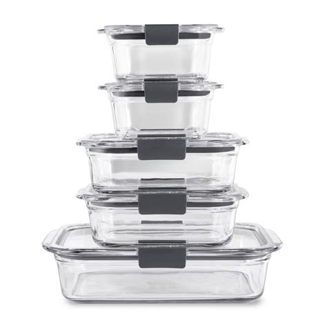 Заказать Хранение пищи и контейнеры Rubbermaid Brilliance 10 шт. Набор ...