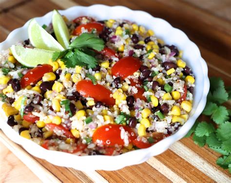 Brown Rice Quinoa Salad