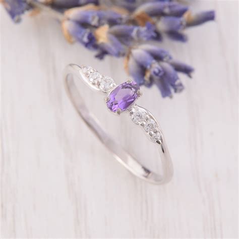 Amethyst Promise Rings For Girlfriend Top Sellers