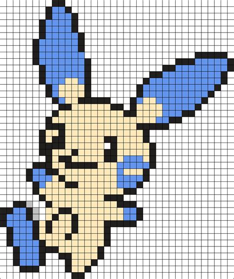 Pulse Pokemon Perler Bead Pattern | Bead Sprites | Characters Fuse Bead ...