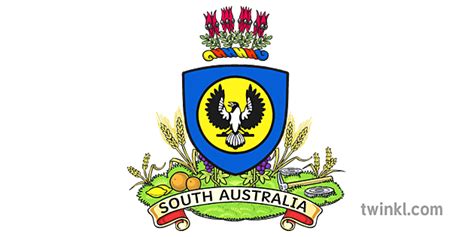 Ks1 South Australia Arms Of Arms Illustration Twinkl