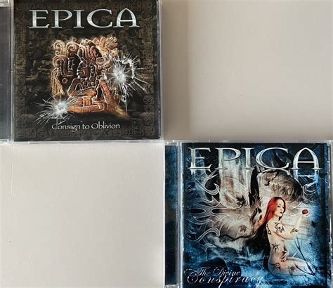 Epica Consign To Oblivion The Divine Conspiracy” 2cd Bundle Buy