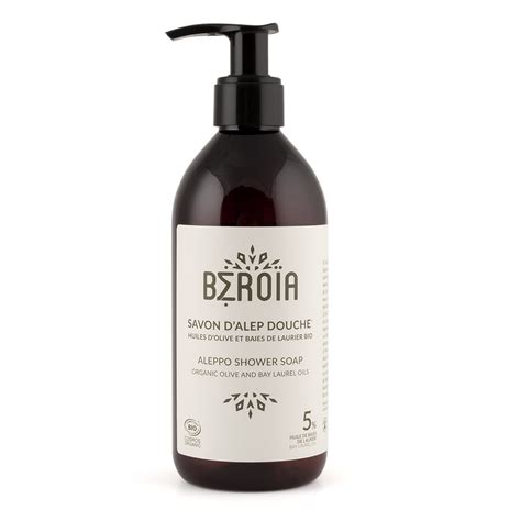 Savon DAlep Douche 5 HBL COSMOS ORGANIC 300ml Beroia