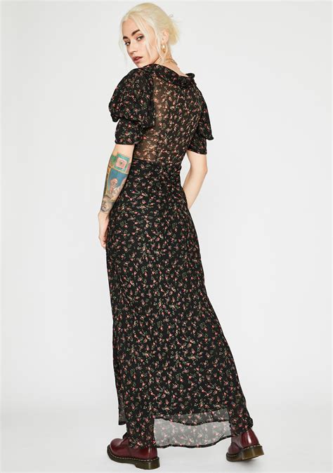 Floral Maxi Dress Dolls Kill