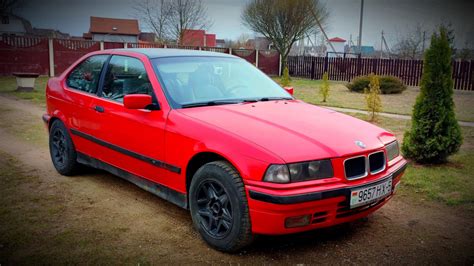 Bmw 3 Series Compact E365 16 бензиновый 1994 Вишенка на Drive2
