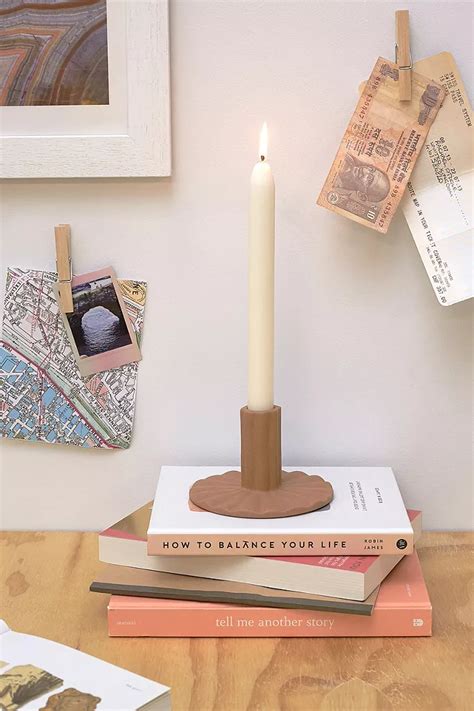 Carla Taper Candle Holder Urban Outfitters Uk