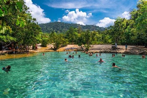 KRABI Jungle Tour Emerald Pool Hot Spring Waterfall With Lunch