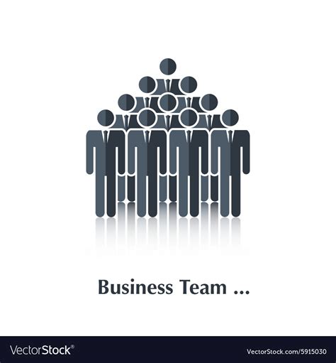 Business Team Royalty Free Vector Image Vectorstock