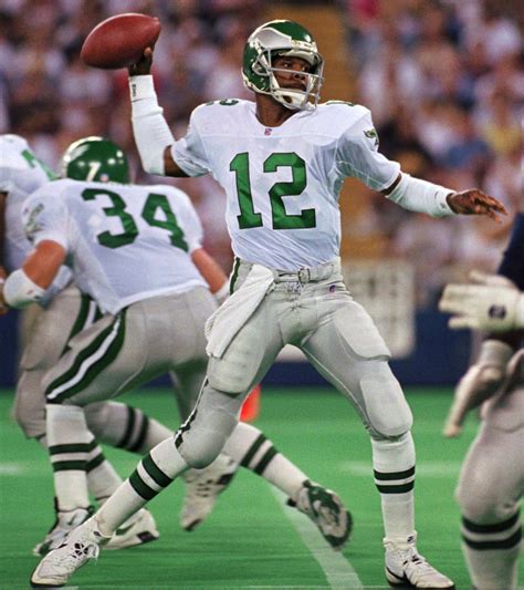 Randall Cunningham, Philadelphia Eagles QB, 1985-95. 2× Second-team All ...