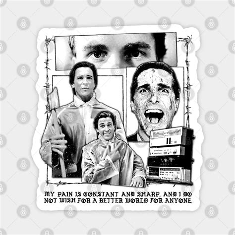 American Psycho - Original Fan Design - American Psycho - Magnet ...