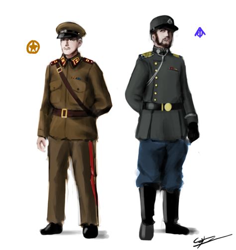 Foxhole - Officers by Csp499 on DeviantArt