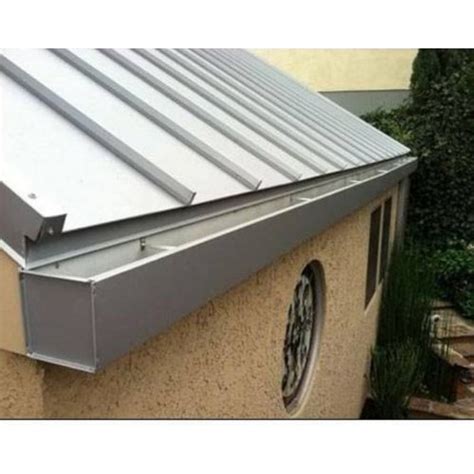 Color Coated Frp Rainwater Roof Gutter Size Feet Length At Rs