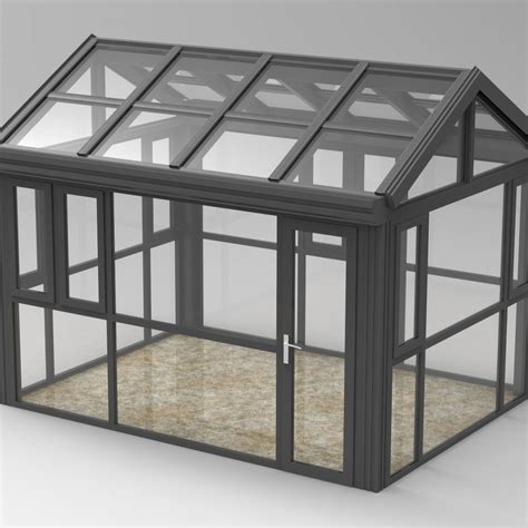 Free Standing Aluminium Glass Sun Room Glassroom Solarium Veranda