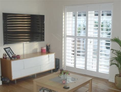 Living Room Shutters | Plantation Shutters | Full Height Shutters ...