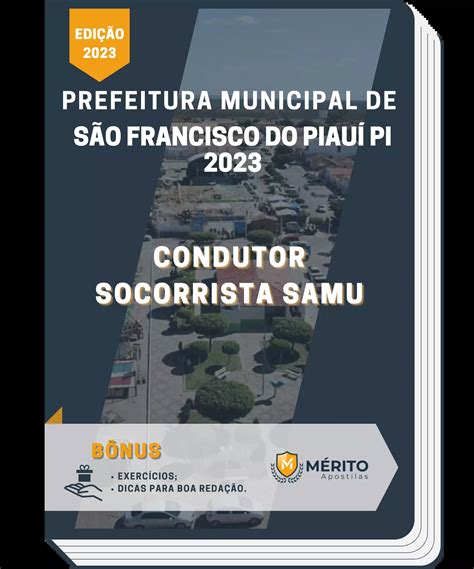 Apostila Condutor Socorrista Samu Prefeitura De S O Francisco Do Piau