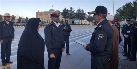 فارس من نیروی انتظامی از پلیسی که خاک خورد تقدیر کرد عکس و فیلم