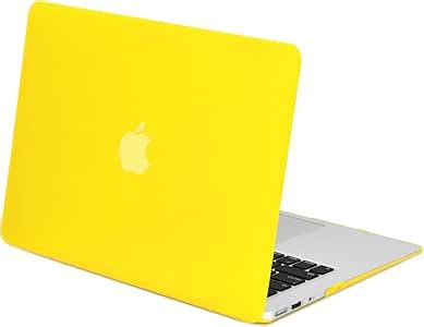 Amazon New Arrivals Topcase Rubberized Yellow Hard Case Cover