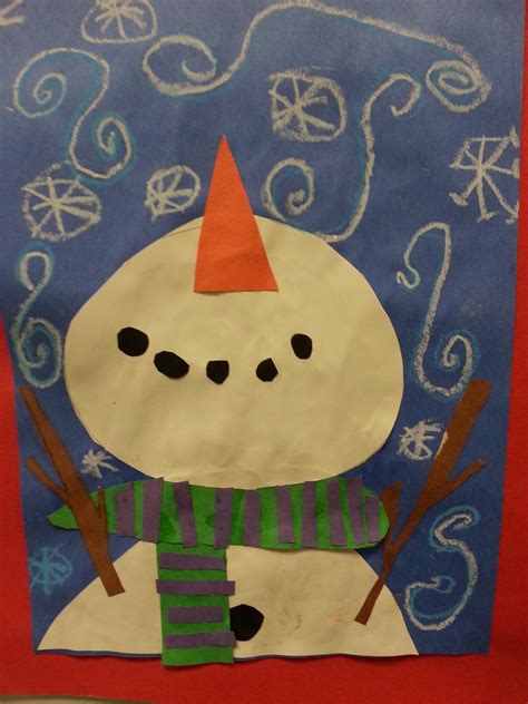 Winter Art Project 2nd Grade