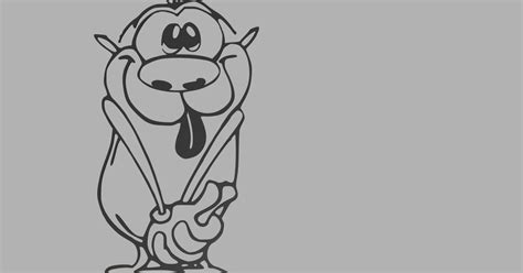 Stimpy From The Ren And Stimpy Show By Joe Download Free Stl Model