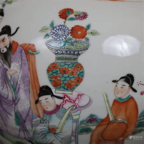 51BidLive Famille Rose Vase Lampenfu China Porzellan Mit Feiner