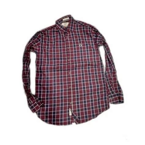 Mens Cotton Check Shirts Size M L And Xl At Rs 310 In New Delhi Id