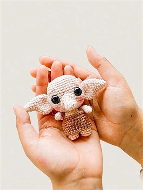 Harry Potter Amigurumi Dobby Pdf Receita Gratis