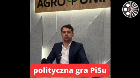 Micha Ko Odziejczak Zmiana Ministra Rolnictwa To Polityczna Gra Pisu