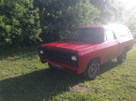 Blacked Out Grill Dodge Ramcharger Paint Job Projects