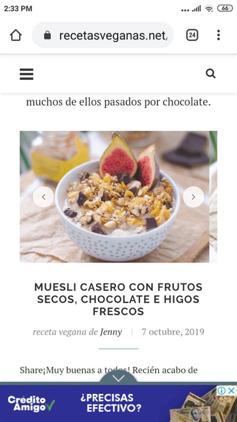 Postre Vegan Muesli Vegan Casero Reviews Abillion