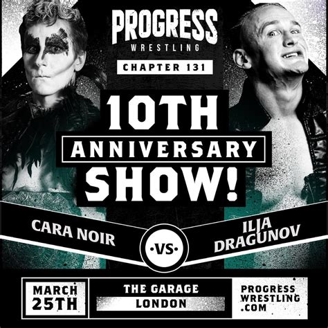 Nxt Uks Ilja Dragunov To Face Cara Noir At Progress Th Anniversary