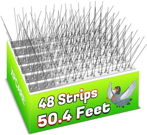 Amazon XPCARE 50 4 Feet Bird Spikes For Pigeons Small Birds