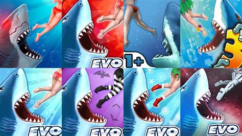 Hungry Shark Evolution Sharknarok Full Upgraded All 27 Sharks Unlocked Youtube