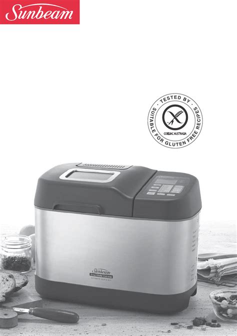User Manual Sunbeam Smartbake Custom Bm7850 English 80 Pages