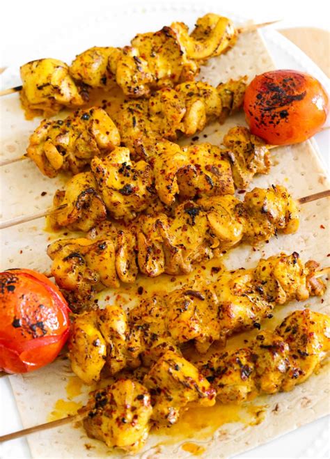 Persian Chicken Kabob Moribyan