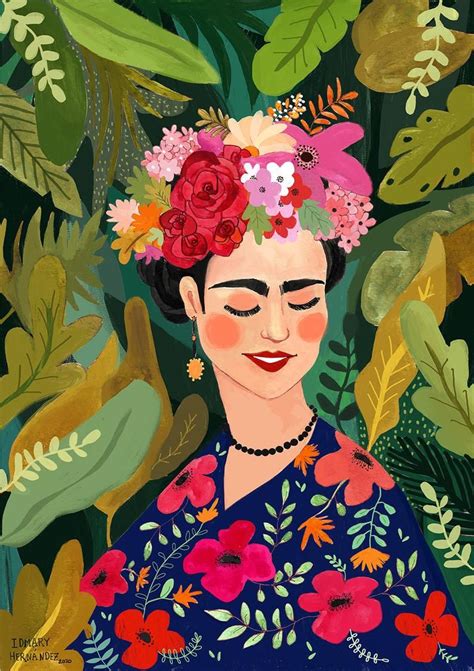 Printable Frida Kahlo