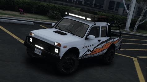 2010 Lada 2329 Niva 4x4 Add On Extras Livery Template Gta5