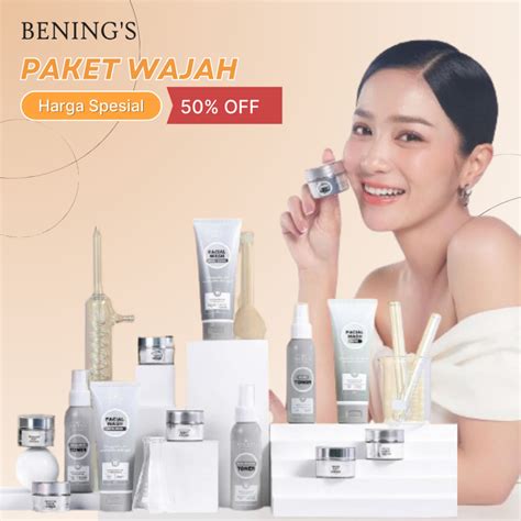 Jual Bening Skincare Paket Brightening Paket Acne Paket Exclusive