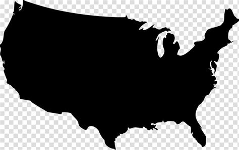 United States Map With No Background