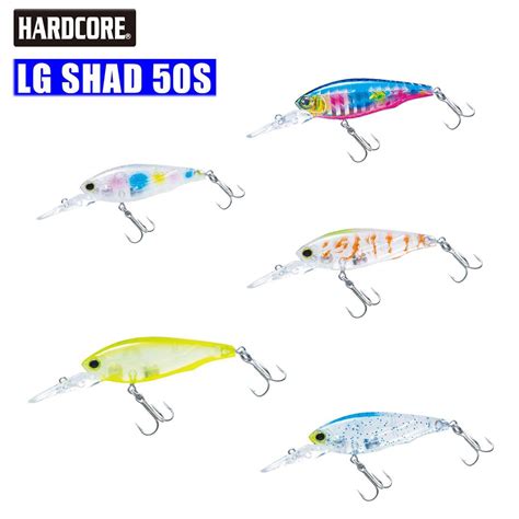 DUEL Hardcore LG Shad S Lure Weight Gr Color HBPC