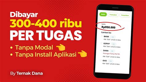 Cara Cepat Hasilkan 300 400 Ribu Perhari Dari Internet Tanpa Modal 2023