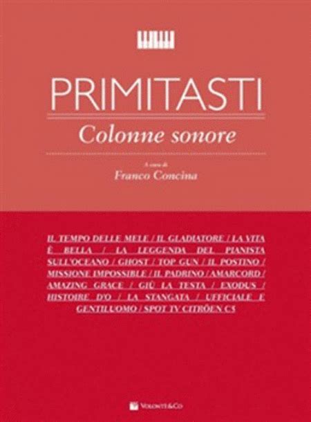 Primitasti Colonne Sonore Concina Piano Solo Sheet Music Sheet