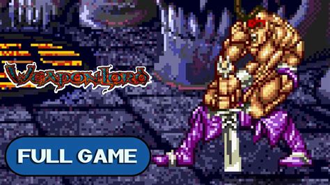 WeaponLord GENESIS MEGA DRIVE FULL GAME Longplay Gameplay Walkthrough