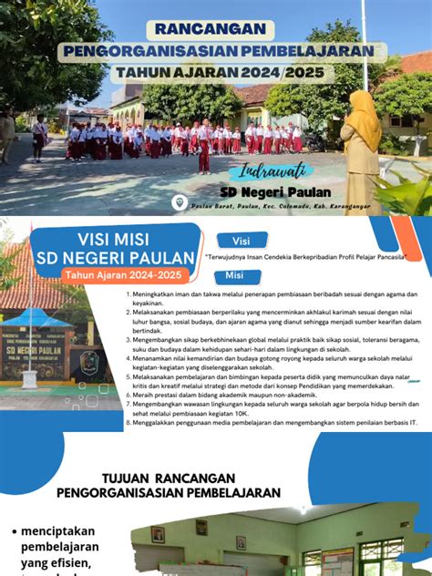 Rancangan Pengorganisasian Pembelajaran 1 Compressed Pdf