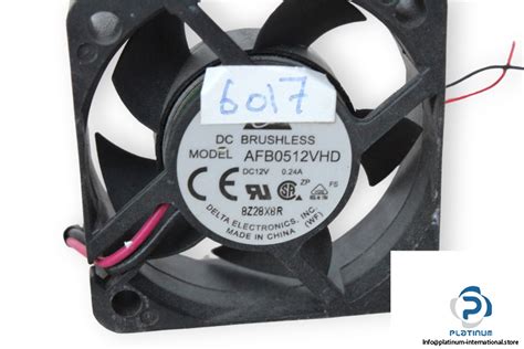 Delta Electronics Afb Vhd Brushless Dc Fan Platinum International