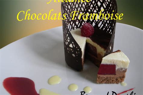 Recette Entremet Aux Chocolats Coeur De Framboise