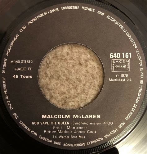 Popsike Sex Pistols Malcolm McLaren You Need Hands France 7 PS