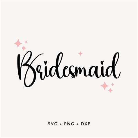 A clipart image featuring the word 'Bride' in elegant cursive script