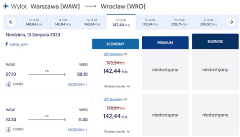 Szalona Środa PLL LOT kod rabatowy na dużo połączeń ważny dwa dni